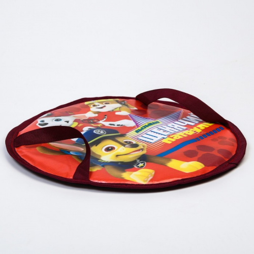 Санки-ледянки Сидушка мягкая "Щенячий патруль" 35 см красная 7044716 фото 4