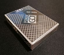 Карты 54 шт Poker Go черные ИН-9066