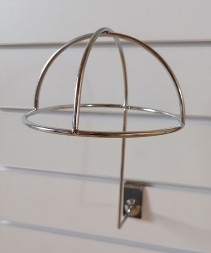 Кронштейн на эконом-панель для головных уборов Г образный 996102