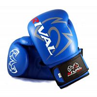 Перчатки боксерские 12 унц Rival синие 02202