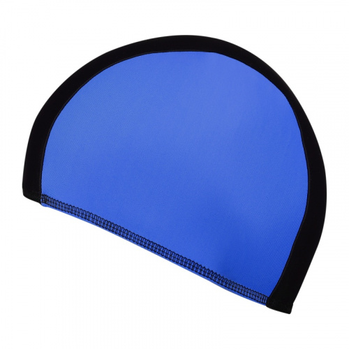 Шапочка для плавания Lycra черный/синий SM-089 16742