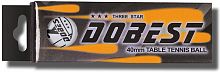 Мячик для пинг-понга 3* - 1 шт белый Dobest BA-01 20294