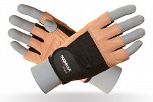 Перчатки мужские M Fitness MFG444 коричневый MadMax 997195