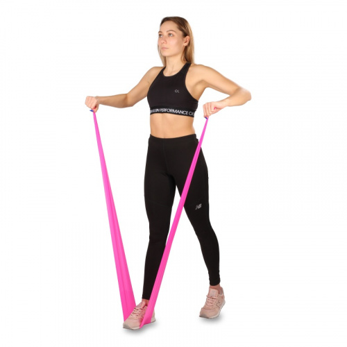 Эспандер (лента) для пилатеса 1,5 м*0,15 м*0,55 мм 97627 Heavy черный 25997 фото 3