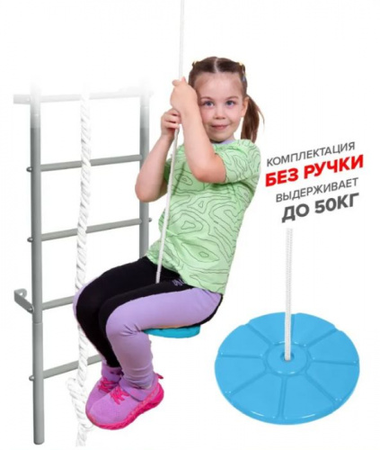 Тарзанка пластик d-25 см бирюзовая 997529