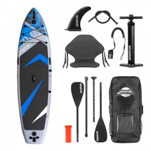 Доска SUP надувная Adventum 10.8 Stone однослойная 996390