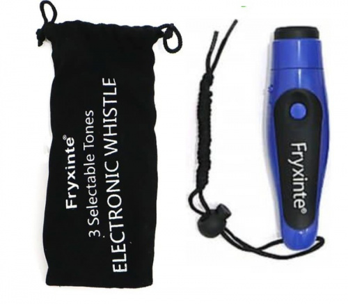Свисток электронный Fryxinte (3-х тональный) синий 03252
