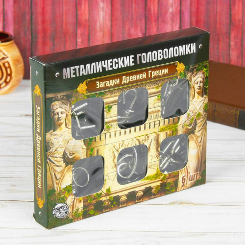 Головоломка 6 шт "Загадки древней Греции" от 7 лет 3217358