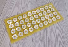 Аппликатор игольчатый (коврик) 140х320 мм желтый 997914