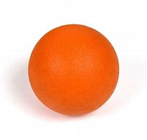 Мяч массажный 06 см 135 гр гладкий твердый мфр оранжевый 997753