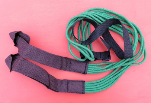 Эспандер лыжника 1,25 м 5 жгутов d-6 мм (эспандер Бубновского) 997295