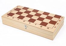Доска шахматная 41х41х5 см гроссмейстерская ШК-10