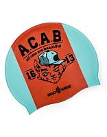 Шапочка для плавания A.C.A.B. turquoise (бирюзовый) силикон