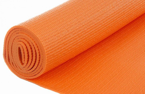 Коврик для йоги 0,4х61х173 см оранжевый Yoga mat 01971