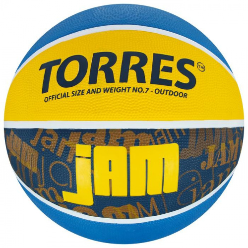Мяч баскетбольный №7 Torres Jam B02047 5864176 фото 2