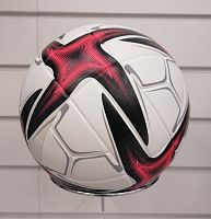 Мяч футбольный №5 Conext розовый-белый 01592