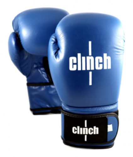 Перчатки боксерские 8 унц Clinch Flex синий 07041 фото 2