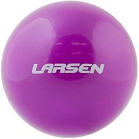 Мяч ПВХ 15 см Larsen PVC фиолетовый 364107