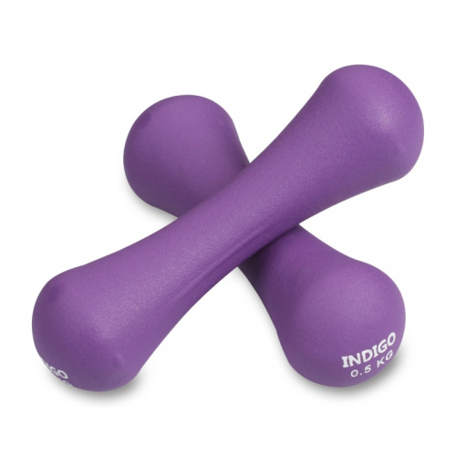 Гантель обливная 0,5 кг фиолетовый IN234 995892 Гантель обливная 0,5 кг фиолетовый IN234 995892