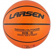 Мяч баскетбольный №6 Larsen RB-6 резина 429180