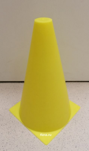 Конус разметочный 20 см желтый 998296