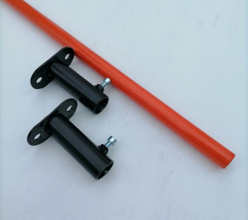 Турник для проема 105-120 см оранжевый AL-996840 фото 4