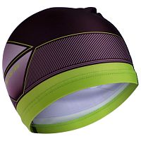 Шапочка для плавания детская Lycra черно-фиолет-зел 4162736