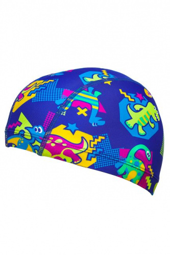 Шапочка для плавания детская Lycra Dinos Multi