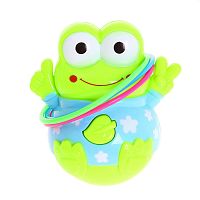 Игра Кольцеброс-неваляшка Лягушка со звуком 727528