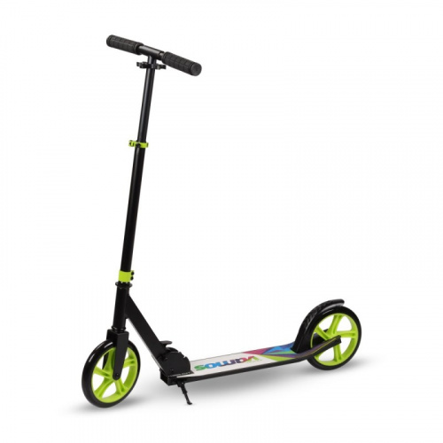Самокат 200 мм Indigo Vamos IN054 черно-зеленый 27780