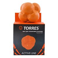 Мяч для развития реакции 8 см, оранж TL0008 Torres