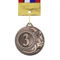 Медаль 50 мм бронза "3 место" F013 996945