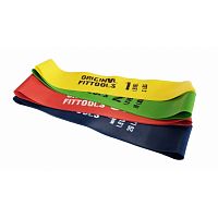 Эспандер-кольцо (лента) замкнутое 5 см желтый 5 lbs 46 см Original Fittools OFT PapaZ