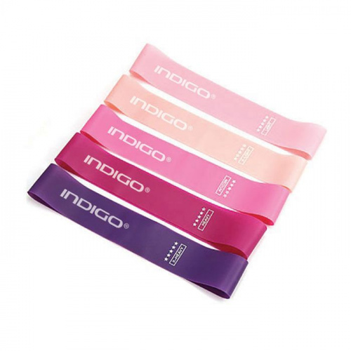 Эспандер-кольцо (лента) замкнутое 5 см розовый 8 кг IN261 02635-4 996982 фото 2