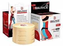 Тейп BBalance бежевый 5 м х 5 см перфор, шелк, для тела BB Lymph Tape 998560