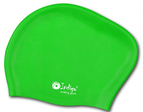 Шапочка для плавания SC 800/811 для длин.волос Салатовый Indigo силикон 01019 Шапочка для плавания SC 800/811 для длин.волос Салатовый Indigo силикон 01019