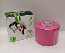 Тейп BBalance розовый 5 м х 5 см Lite (с мягким клеем, для чувств кожи) 995951