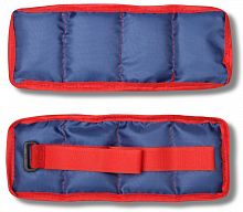 Утяжелители 0,5 кг х 2 ткань синий SM-148 01850