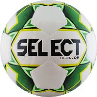 Мяч футбольный №5 Select Ultra DB бел-зел-желт-черн 810218-004