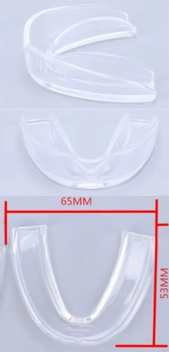 Капа детская Boxing прозрачная 4-11 лет 995678