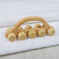 Массажер Каток (Гусеница) дерево 3738662