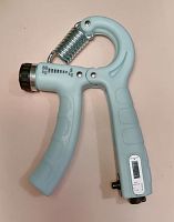 Эспандер кистевой 05-60 кг регулируемая нагрузка со счетчиком мятный 996449 Эспандер кистевой 05-60 кг регулируемая нагрузка со счетчиком мятный 996449