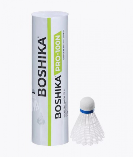 Волан нейлон 1 шт белый Boshika Pro-100N 9412594