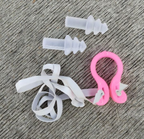 Зажим носовой + беруши Red Fish розовый 0122 997061 фото 2 Зажим носовой + беруши Red Fish розовый 0122 997061 фото 2