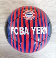 Мяч футбольный №5 FC Bayern Bavaria черно-красный 03300