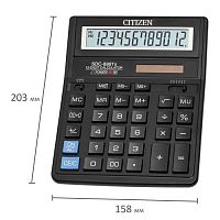 Настольный калькулятор Citizen SDC-888TII 995398