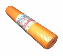 Коврик для йоги 0,6х61х173 см оранжевый Yoga mat 01574