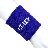Напульсник махровый 2 шт синий Cliff 997063