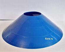 Конус разметочный (фишка футбольная) синяя, выс 5 см, диам 19 см КФ-01 998108