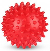 Мяч массажный 09 см (шарик) твердый красный 6992-2 25872
